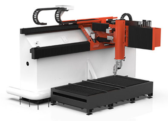 سیستم برش لیزری فیبر خودکار 6KW 3KW 3D 5 Axis Laser Cutting System