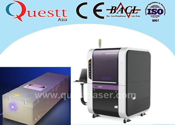 Copper Plastic Glass Acrlic Printing Precision Laser Cutting Machine 10W