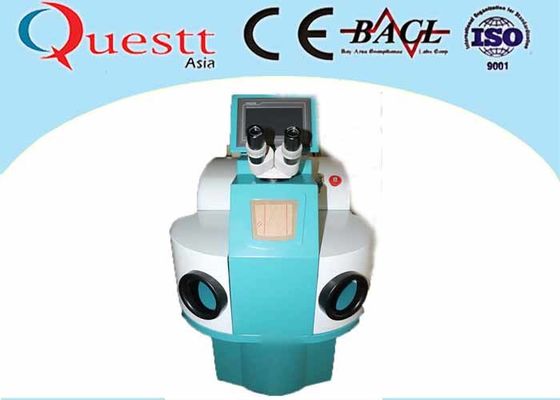 Μηχανή συγκόλλησης λέιζερ κοσμήματος διόδων ράβδων διαμαντιών 100 J 220V 1-50HZ 1064nm