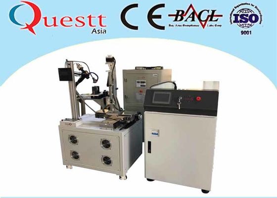 Le CCD de machine de soudure laser de fibre de commande numérique par ordinateur montrent le contrôle d'automation de l'axe 500W 5
